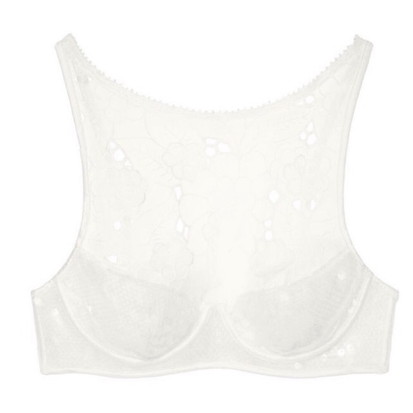 ✨HP✨ VS Petals & Sequin High-neck Balconet Bra Top - Picture 9 of 10